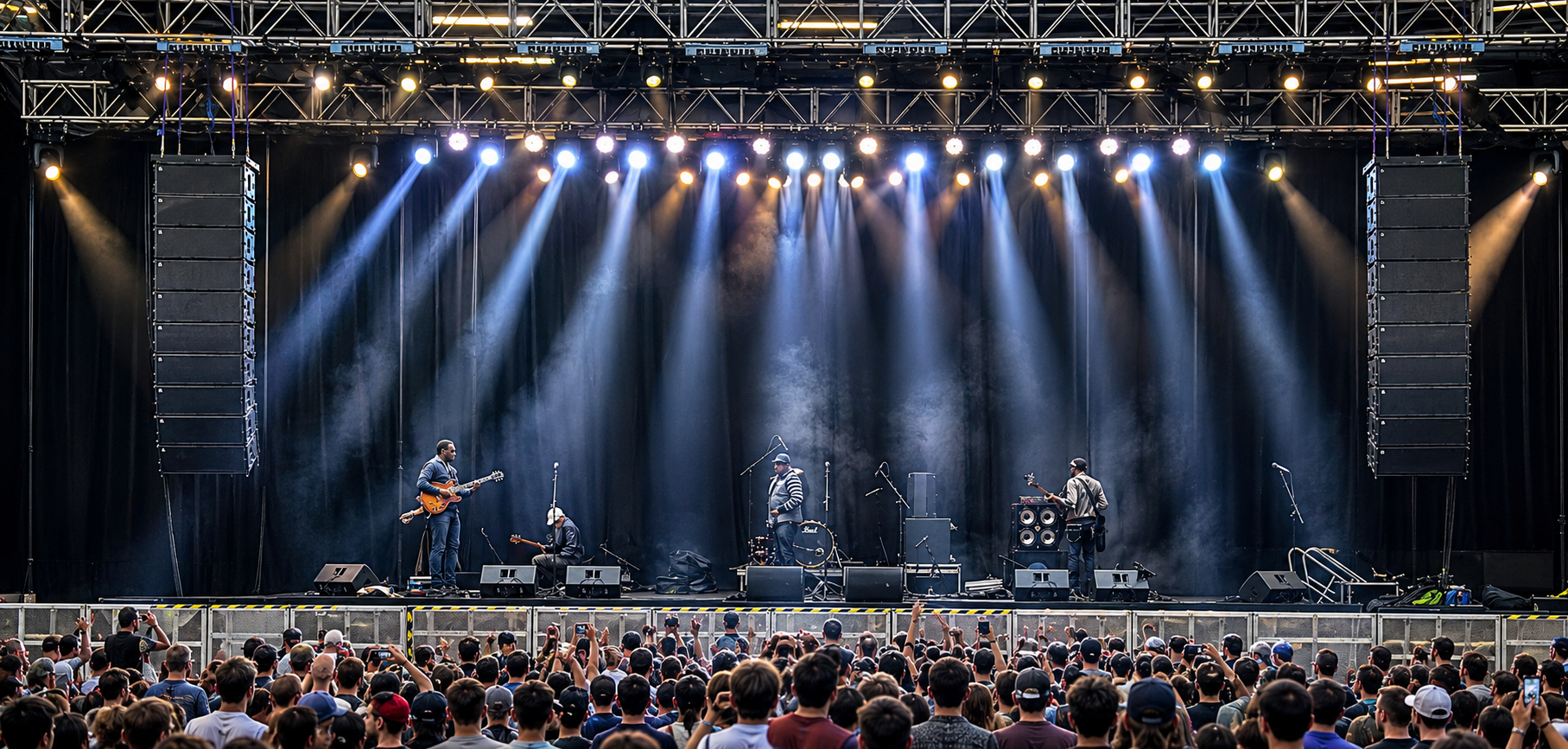 Professional Sound Hire for Concerts, Festivals & Live Events